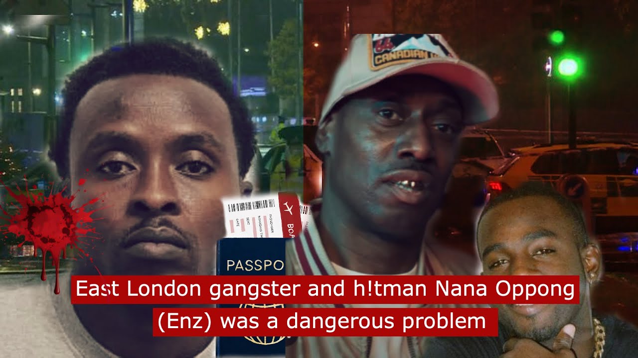 east london gangster and h!tman Nana Oppong enz was a dangerous problem #crime #fyp