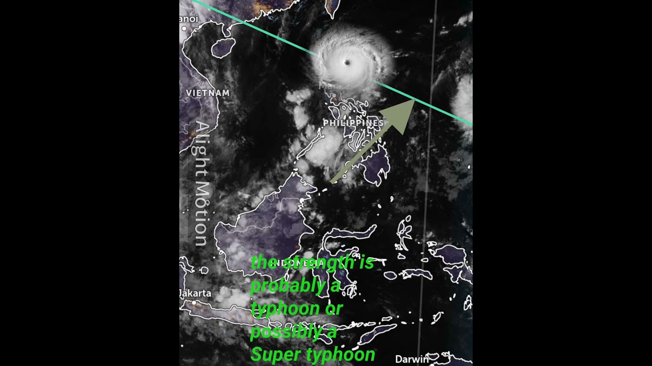 predicting the next typhoon/Super typhoon that's gonna hit the Philippines 