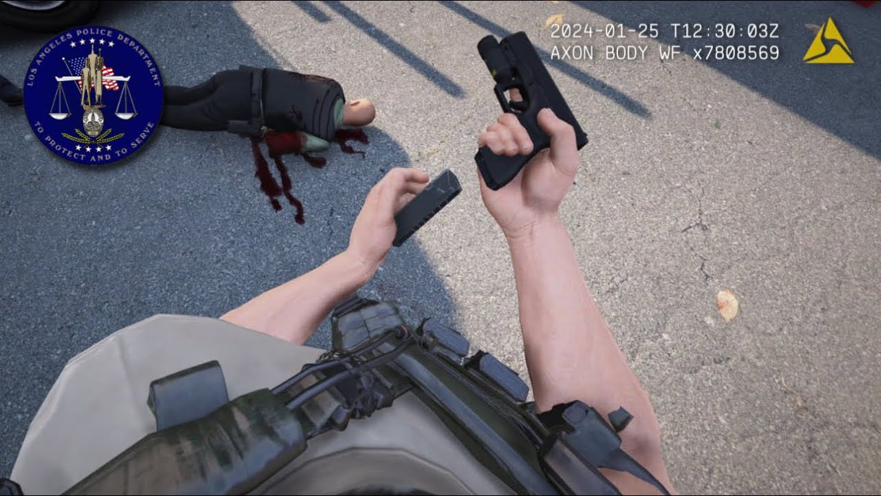 [NO COMMENTARY] 4K GTA V LSPDFR - FBI SWAT, ACTIVE SHOOTER, MONEY TRUCK ROBBERY & CAR SHOOTING!