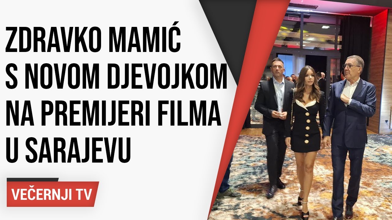 Zdravko Mamić s djevojkom prisustvovao premijeri filma o biv&scaron;em treneru Dinama