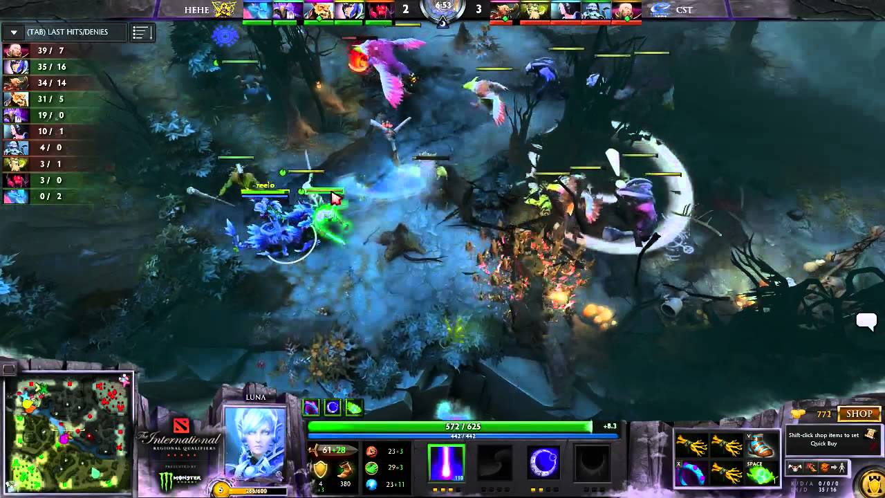 hehe vs Team Coast - The International 4 Dota 2 Qualifiers - @heliumbrella @GotCowDota