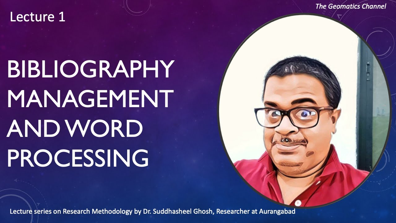 Bibliography Management and Word Processing   I