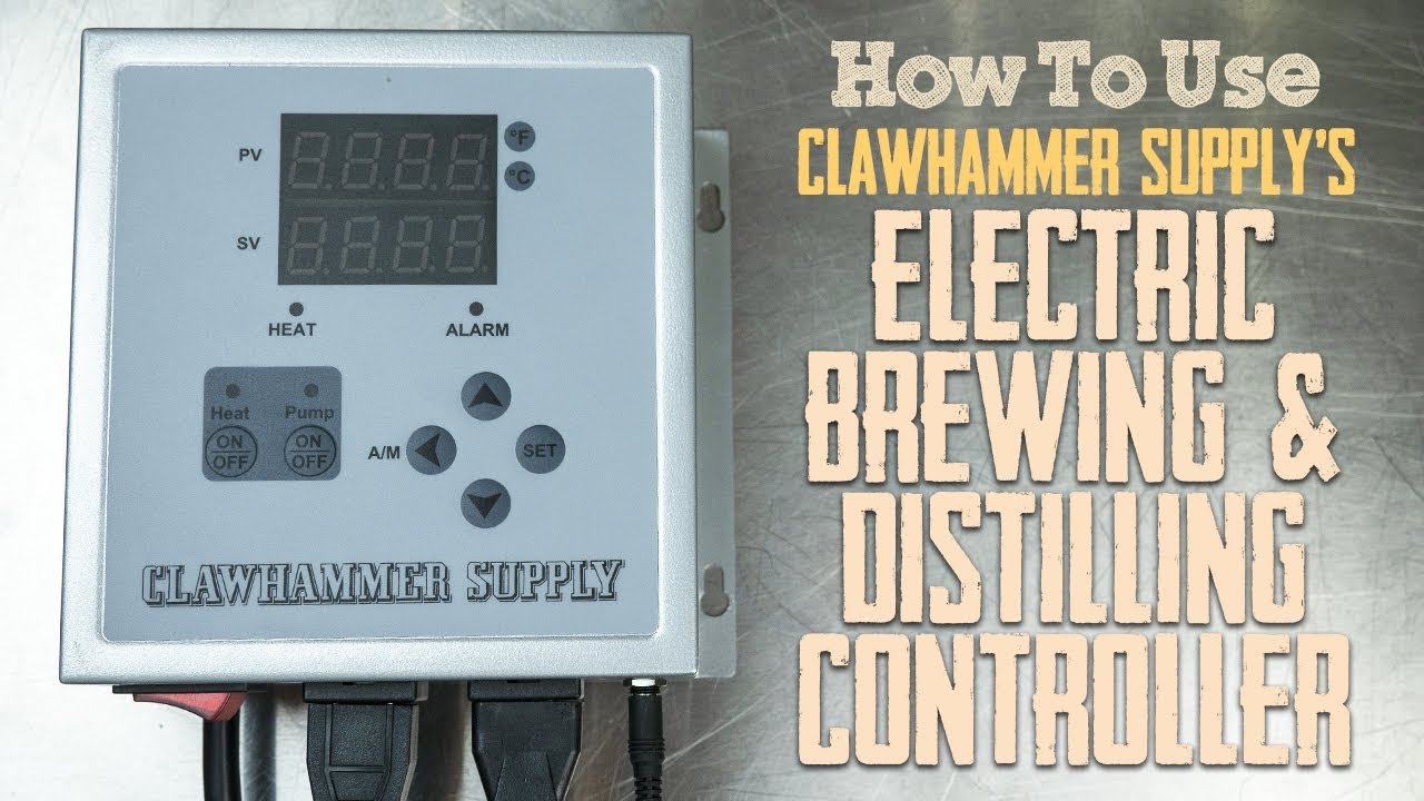 Electric Brewing & Distilling Controller Overview