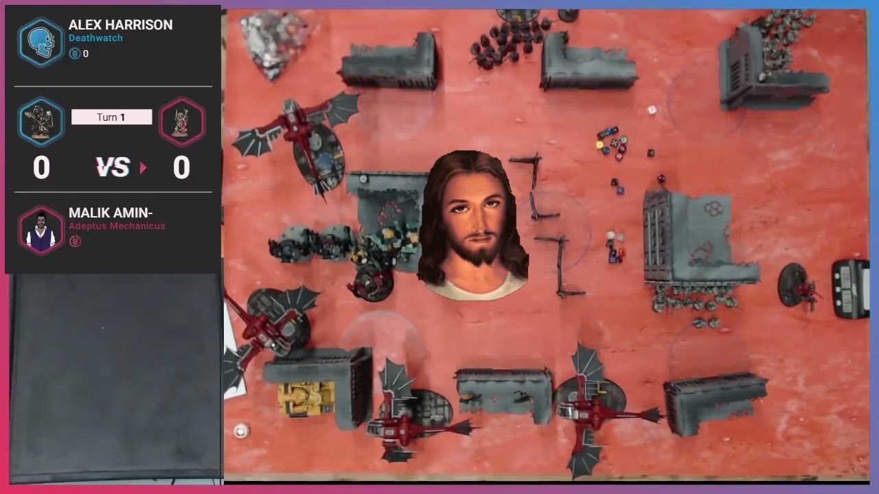 Possibly The Worst Professional Game of Warhammer 40k Ever Recorded