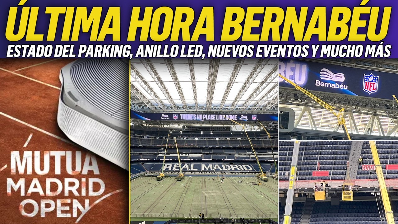 💥CIERRA EL METRO DE SANTIAGO BERNAB&Eacute;U | AVANCES CON EL SEGUNDO ANILLO LED