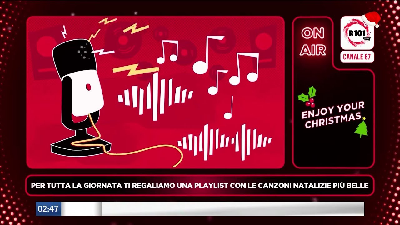 Buon Natale da tutti gli speaker di R101