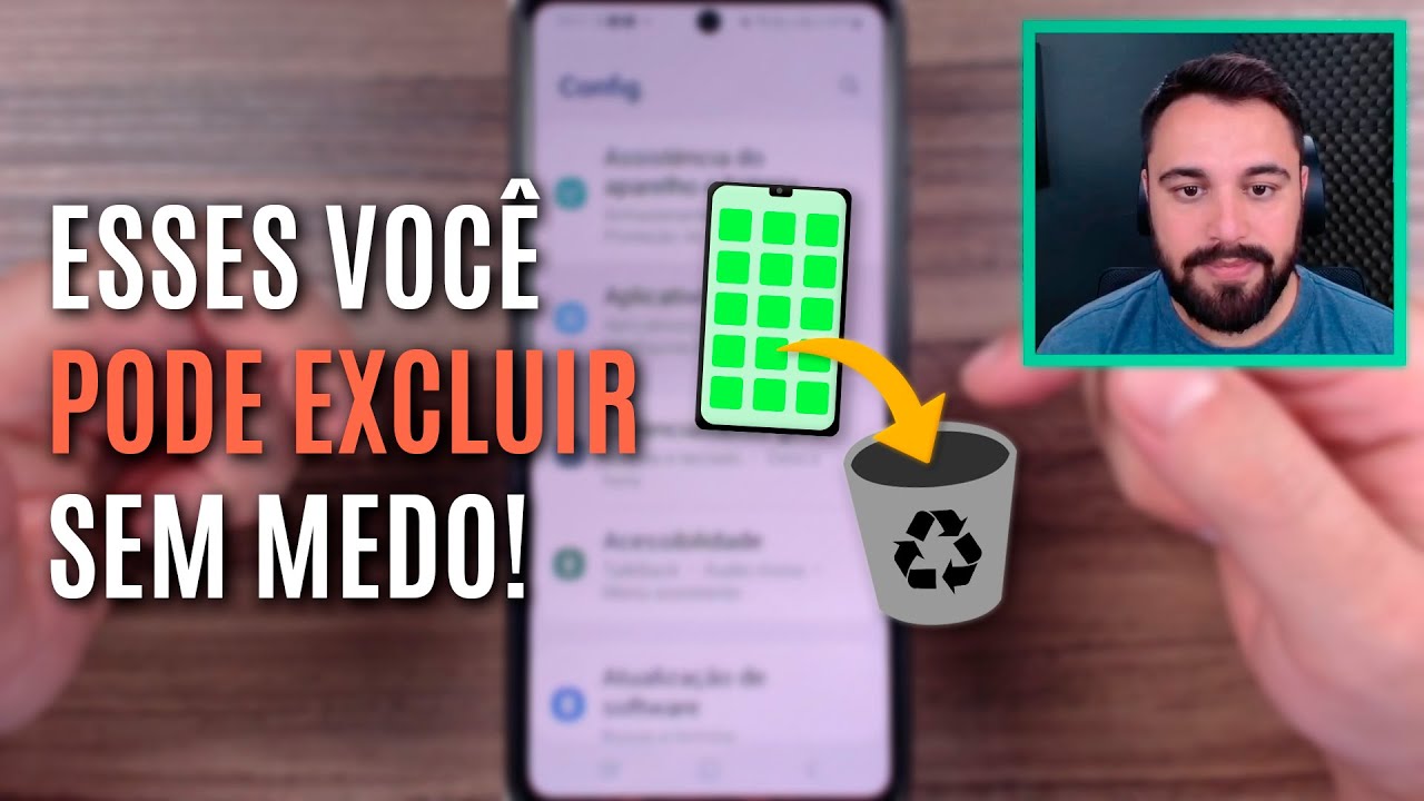 QUAIS APLICATIVOS POSSO APAGAR DO CELULAR?