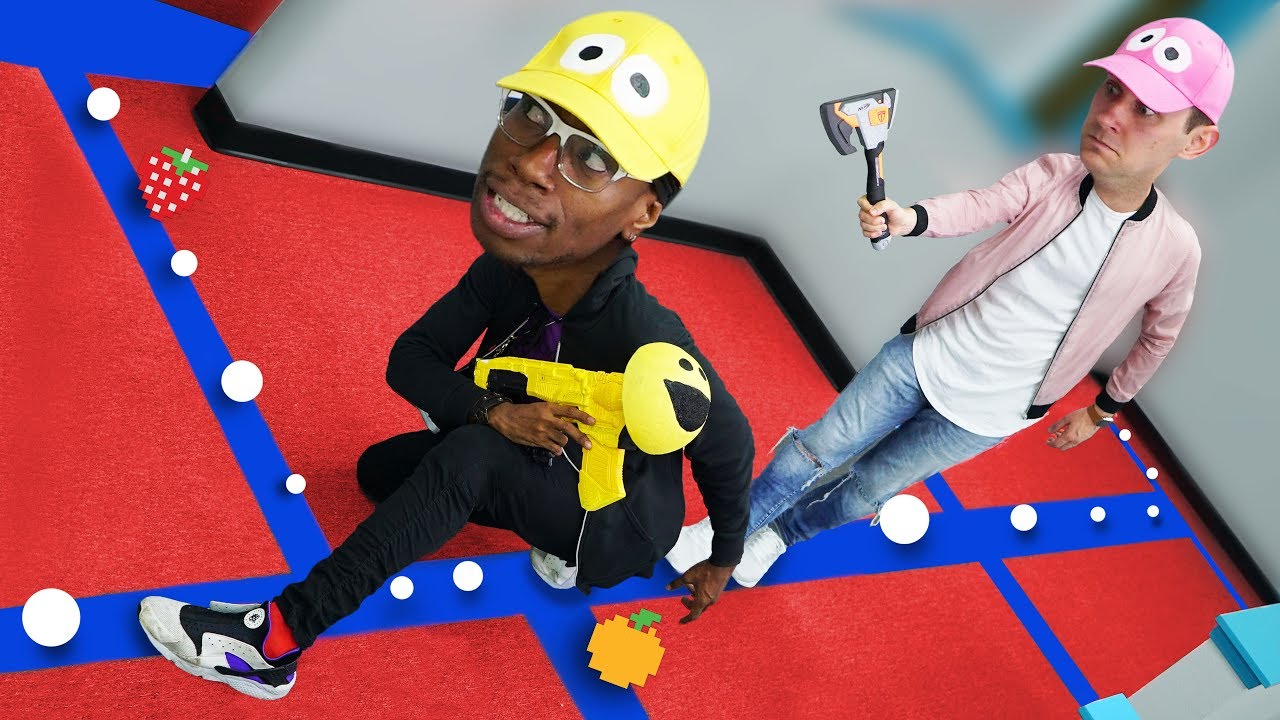 NERF Pac-Man Challenge!