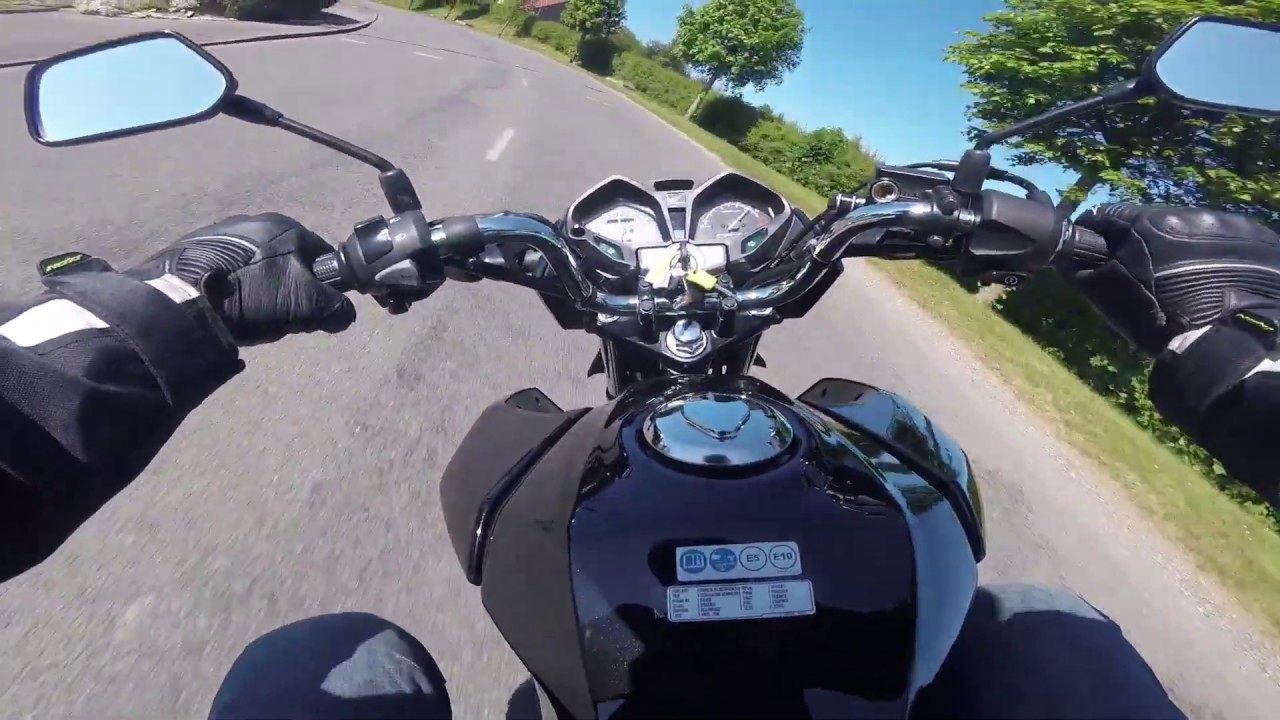 Honda CB125F First Start And Ride Delkevic 350mm Full Exhaust