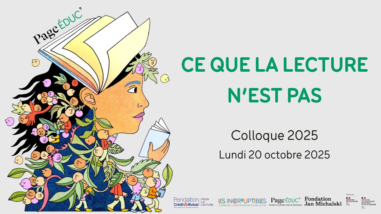 Colloque 2025- Ce que la lecture n'est pas