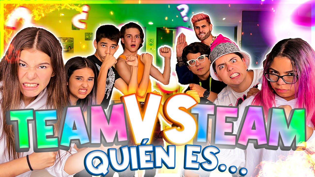 TEAM VS TEAM quién es quién?🔥😈
