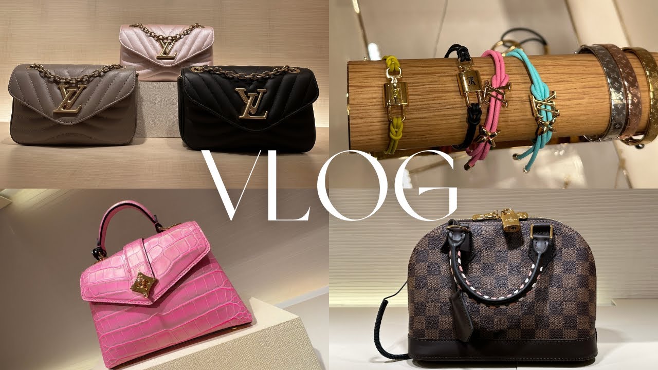 LOUIS VUITTON Luxury Shopping Vlog | Capucines, perfumes, SLGs, trunks ft. BIBO Restaurant in Madrid