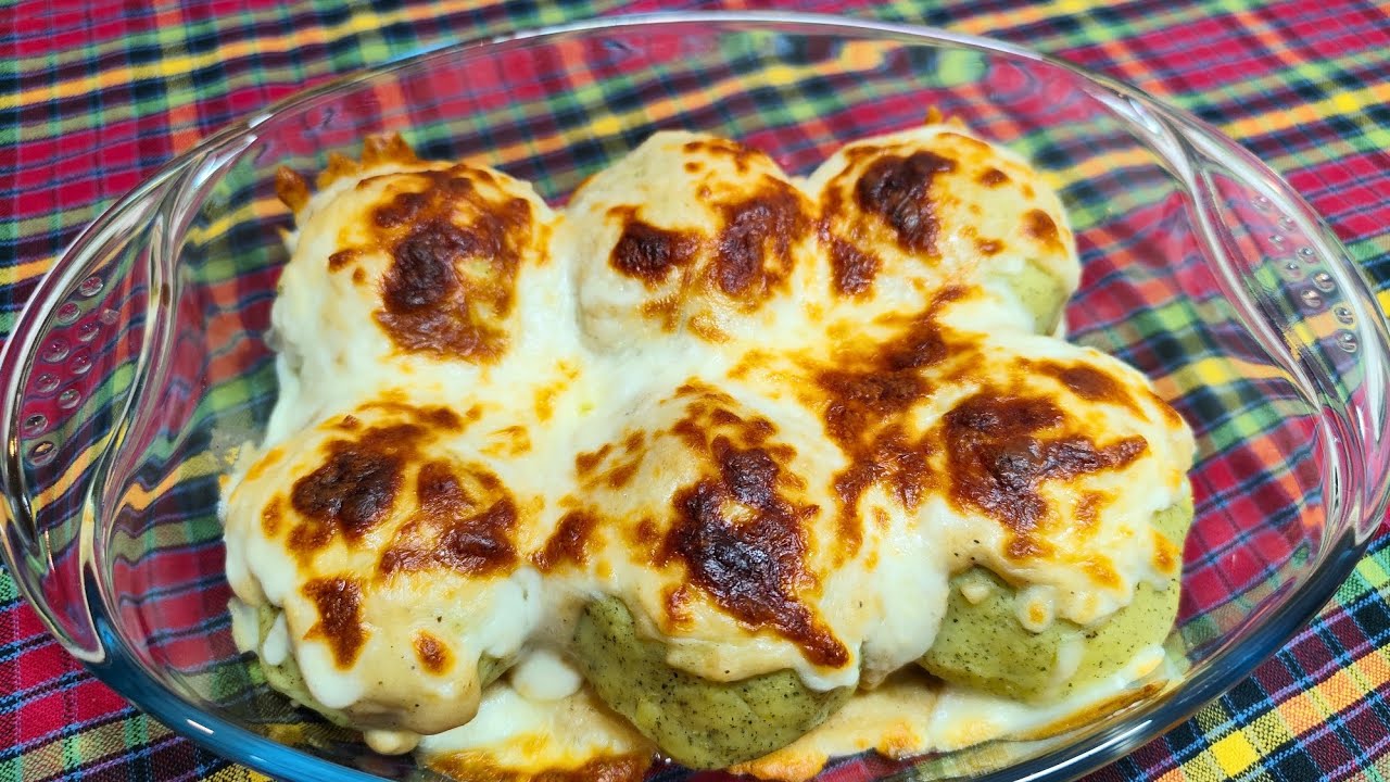 Cheesy Meat-Stuffed Mashed Potato Balls | Delicious & Creative Recipe