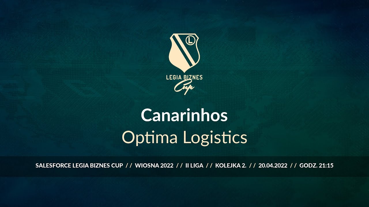 Skrót spotkania Canarinhos - Optima Logistics ( Legia Biznes Cup Wiosna 2022 )