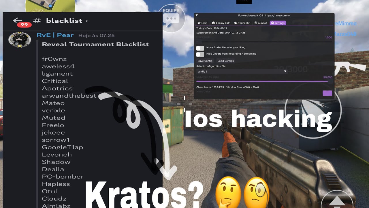 Explaining the hack that Fwd Assault players use! Explanando o hack que o Kratos usa!