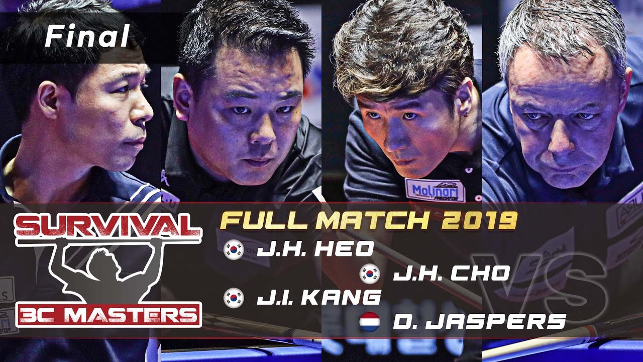 Final -  J.H.HEO vs J.H.CHO vs J.I.KANG vs D.JASPERS (Seoul Survival Masters 2019)