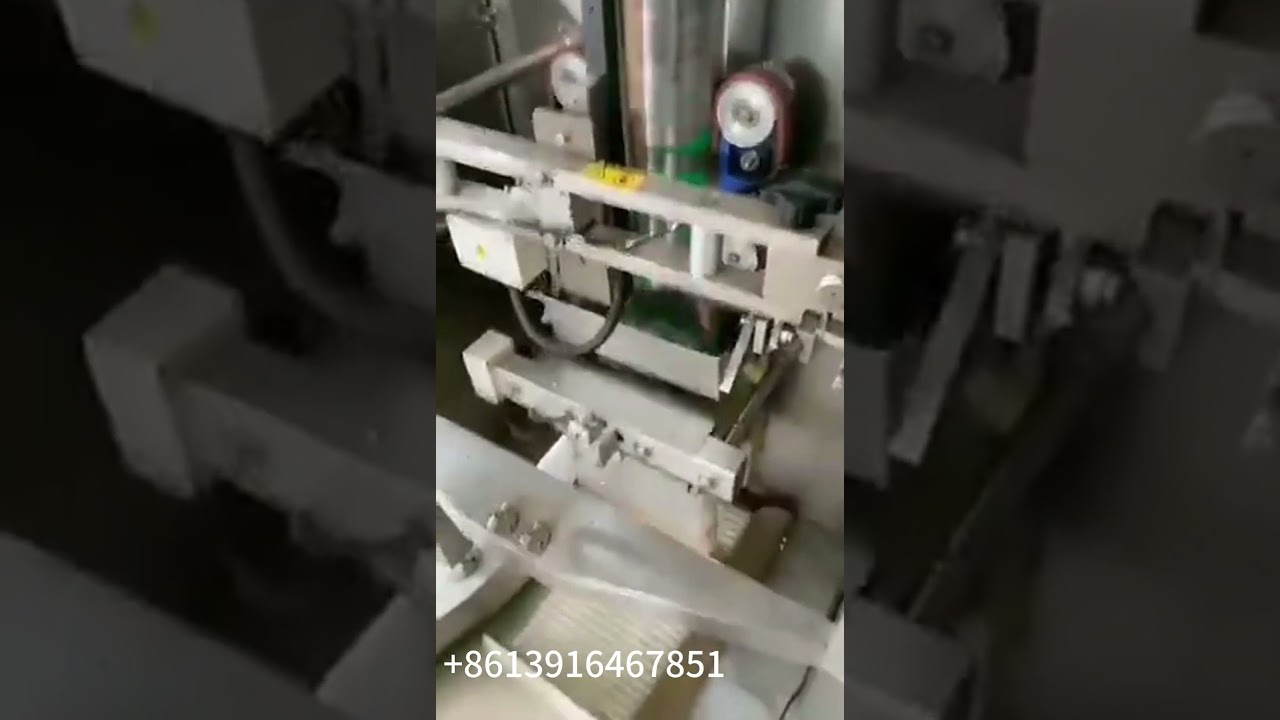 Automatic frozen dumplings, snacks, nuts, cordyceps flower granule weighing vertical packing machine