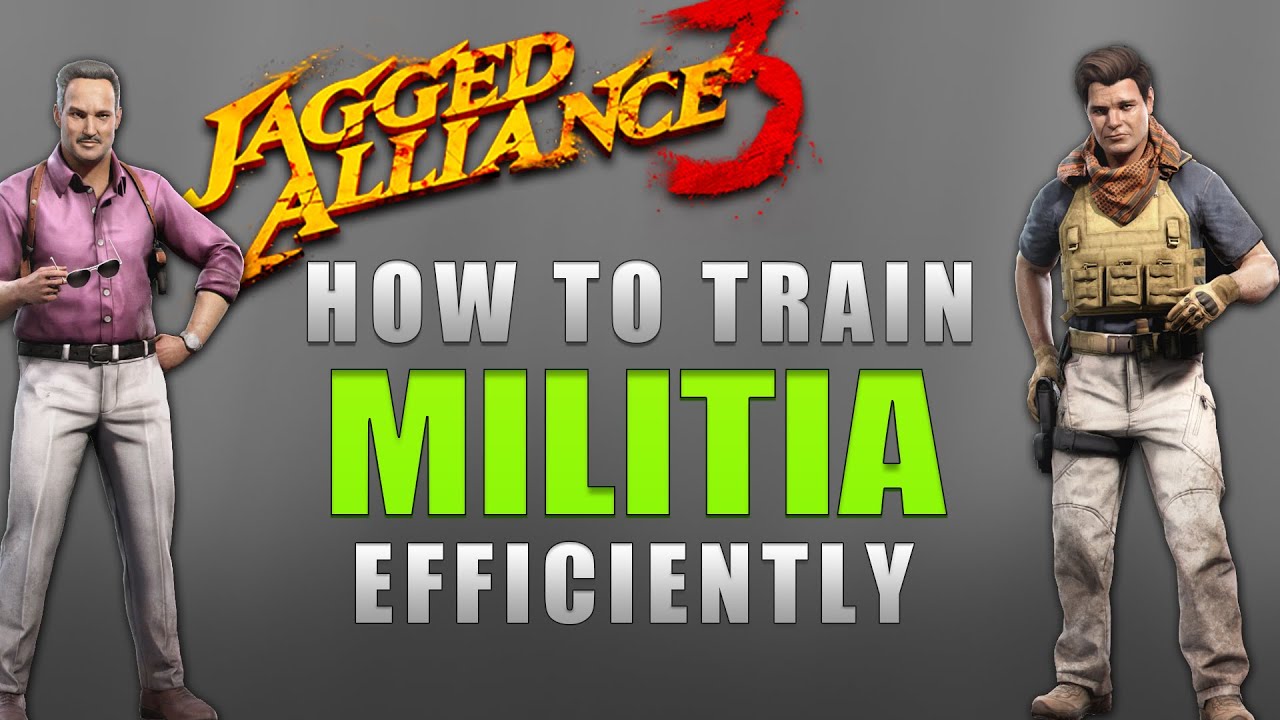 How to efficiently Train Militia in Jagged Alliance 3