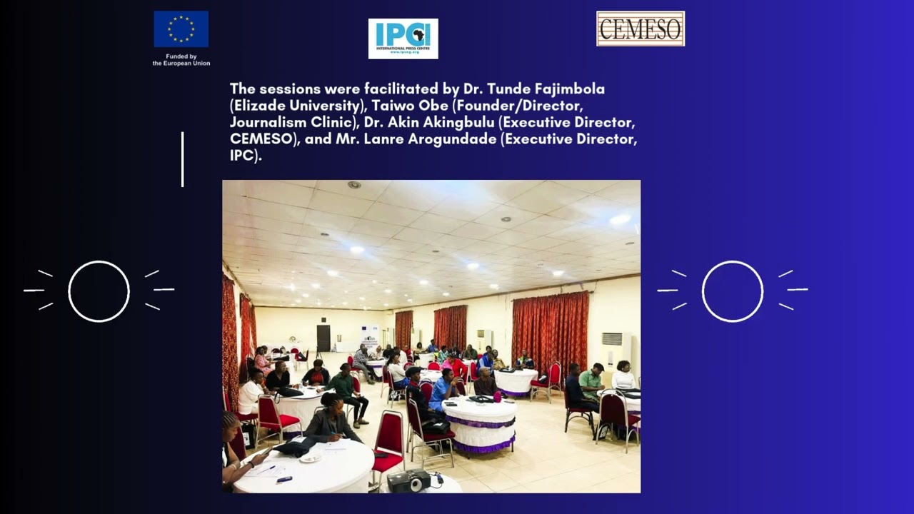 Highlights of IPC and CEMESO&rsquo;s Pre Ondo Election Activities