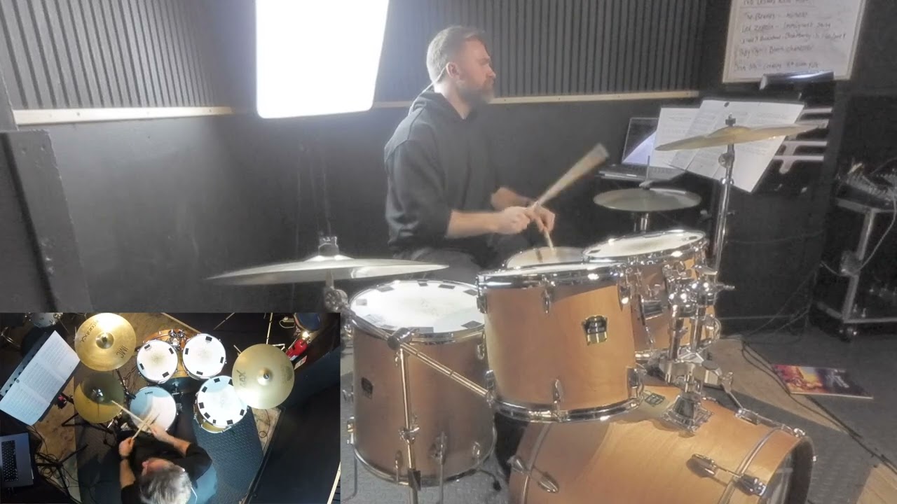 The Cure - Friday Im In Love - Drumkit Sheet Music Demonstration