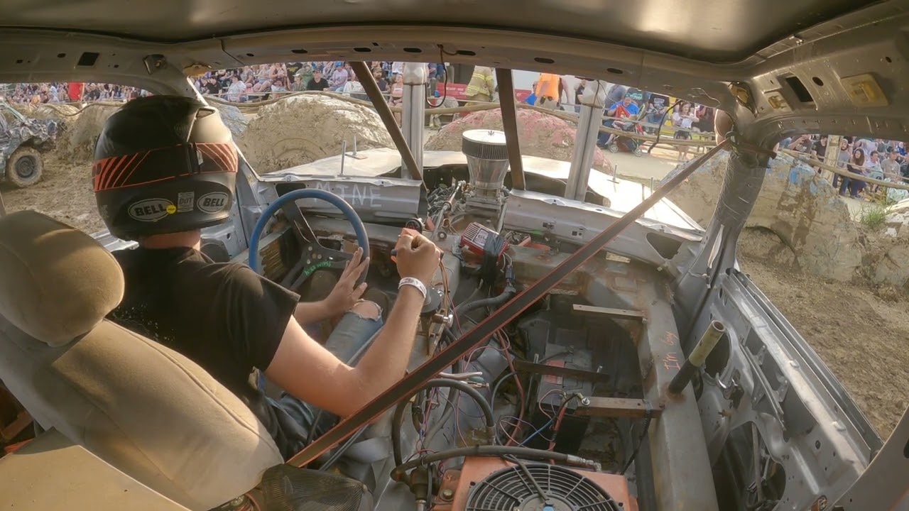 Stock full-size, New Alexandria demolition derby July 8 2023