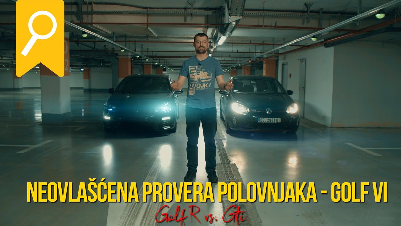 Neovlašćena provera polovnjaka - Golf VI *R vs. GTI*