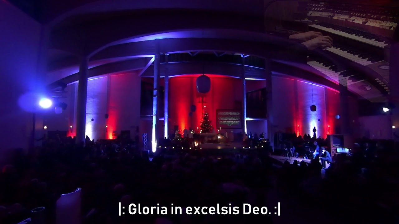 Engel auf den Feldern singen - Gloria (GL 250/EG 54) | Christmette 2018
