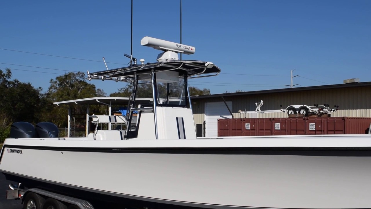 2009 Contender 33T Twin Yamaha 350's 750 Hours Beautiful One Owner **Sarasota,Fl**