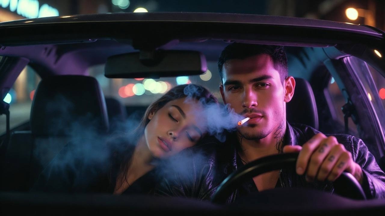 Night Drive Chill Rap 🌙 | Smooth City Drift (1 Hour Mix)