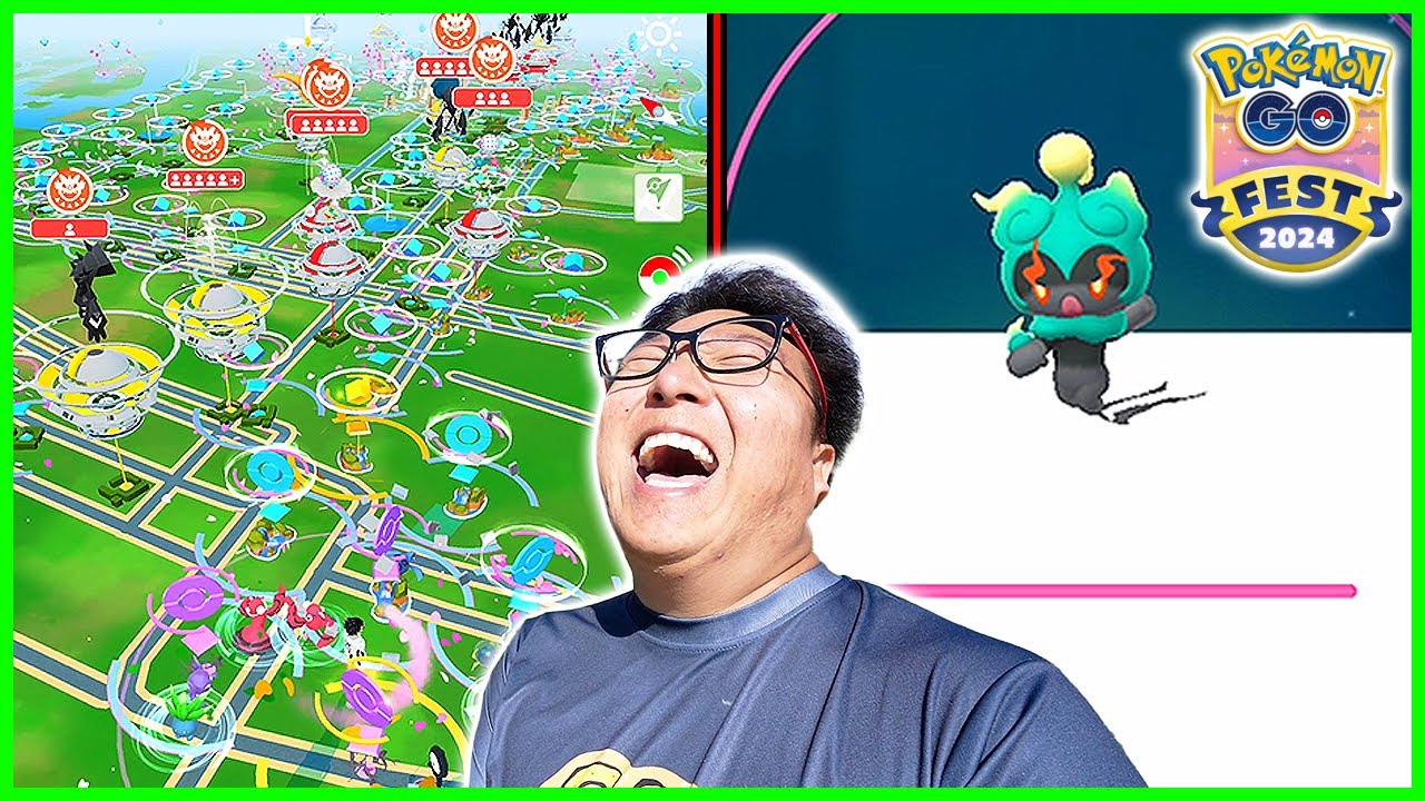 The Madrid Pokemon GO Fest 2024 Park Is CRAZY!