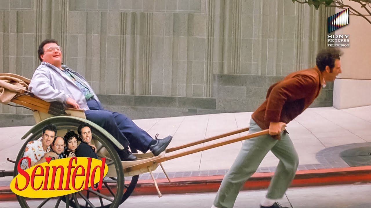 Rickshaws in New York & George Wants His Mails to be Private | Seinfeld