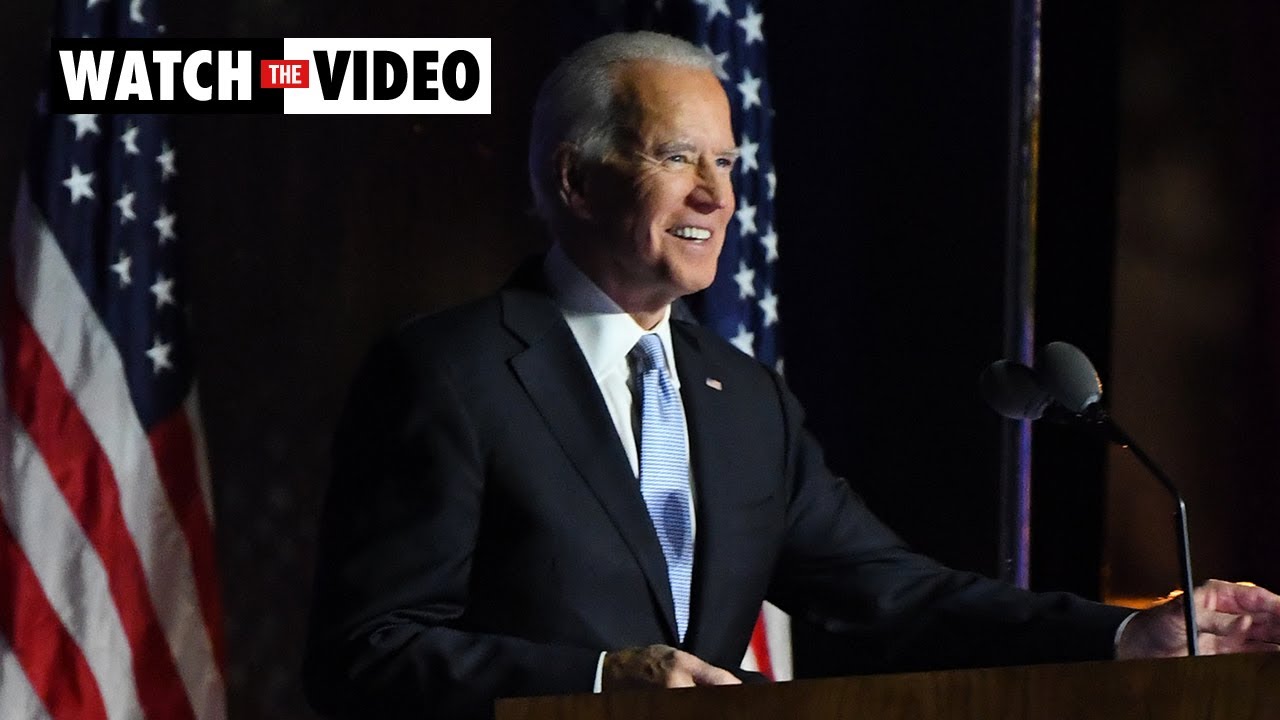 Full Speech: President-elect Joe Biden delivers inspiring victory speech