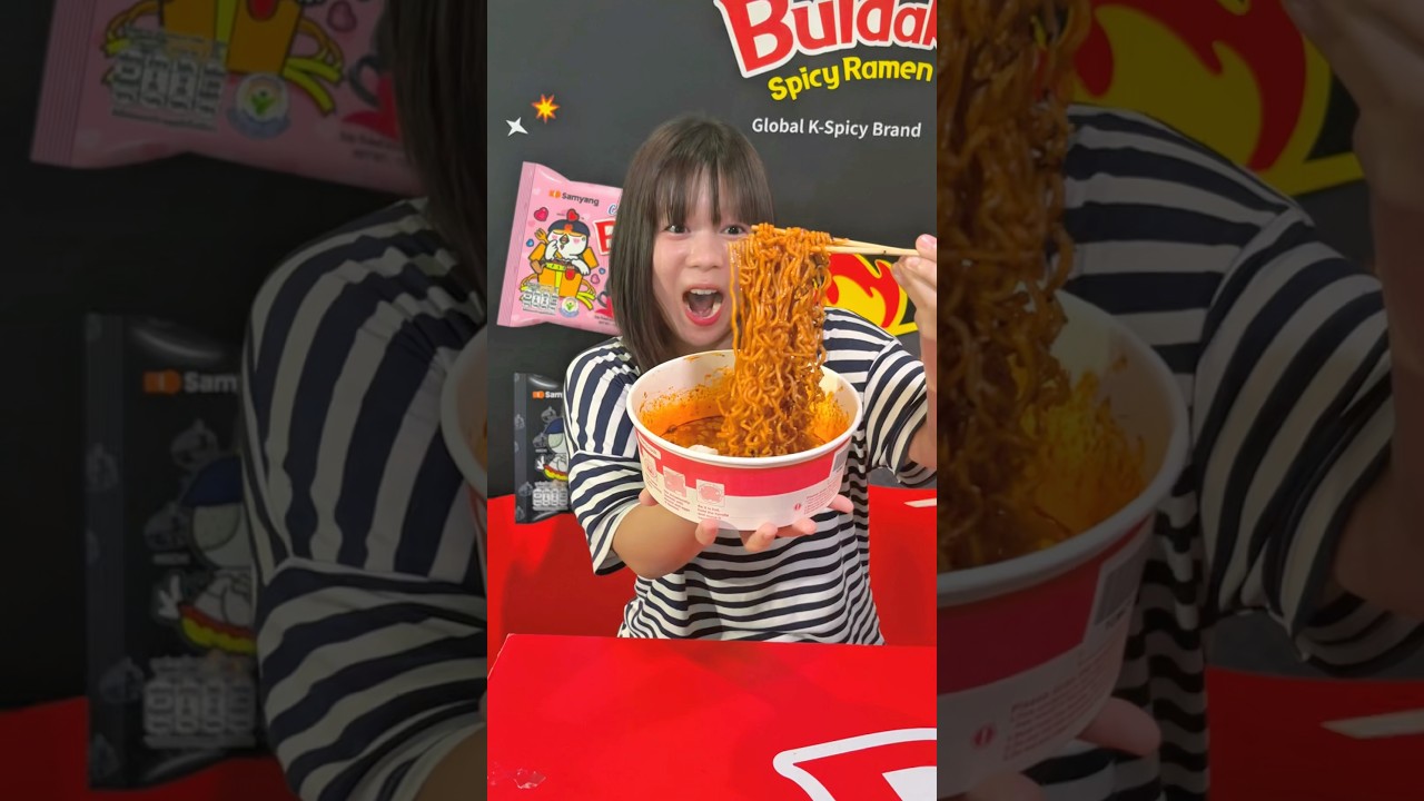 Bulduk spicy ramen #eating