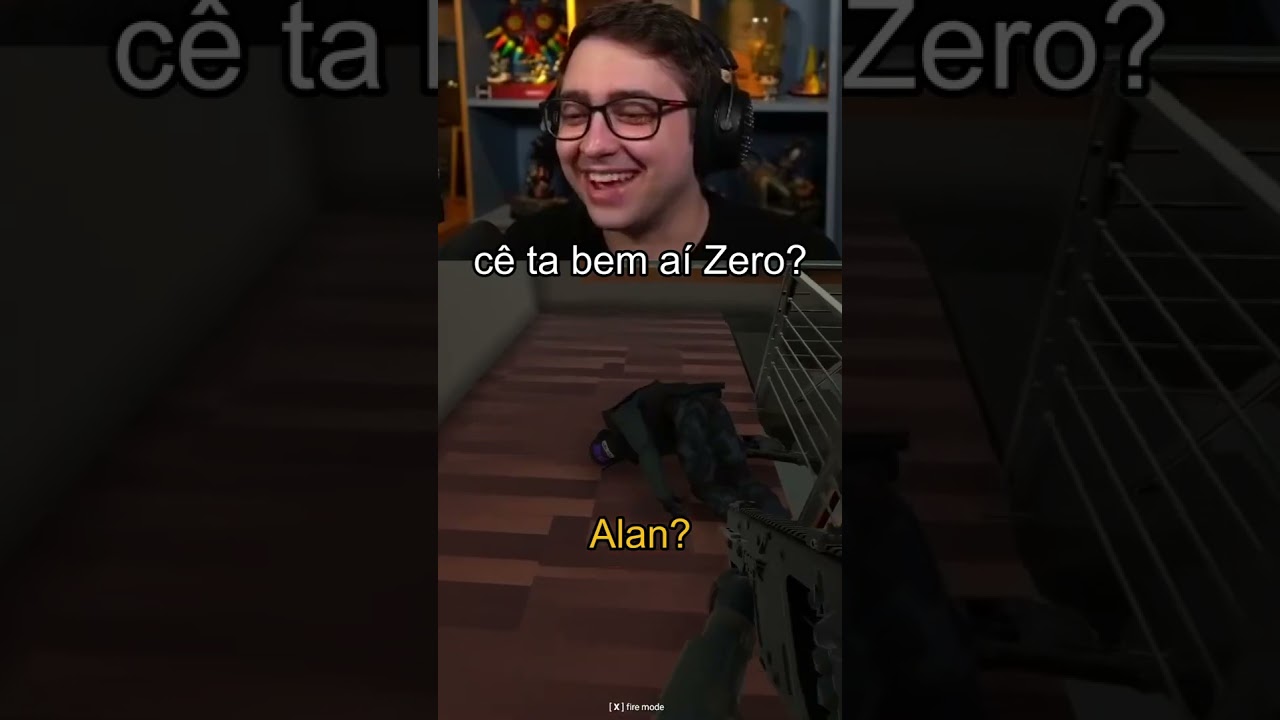 o dia em que o @alanzoka me trollou no Intruder