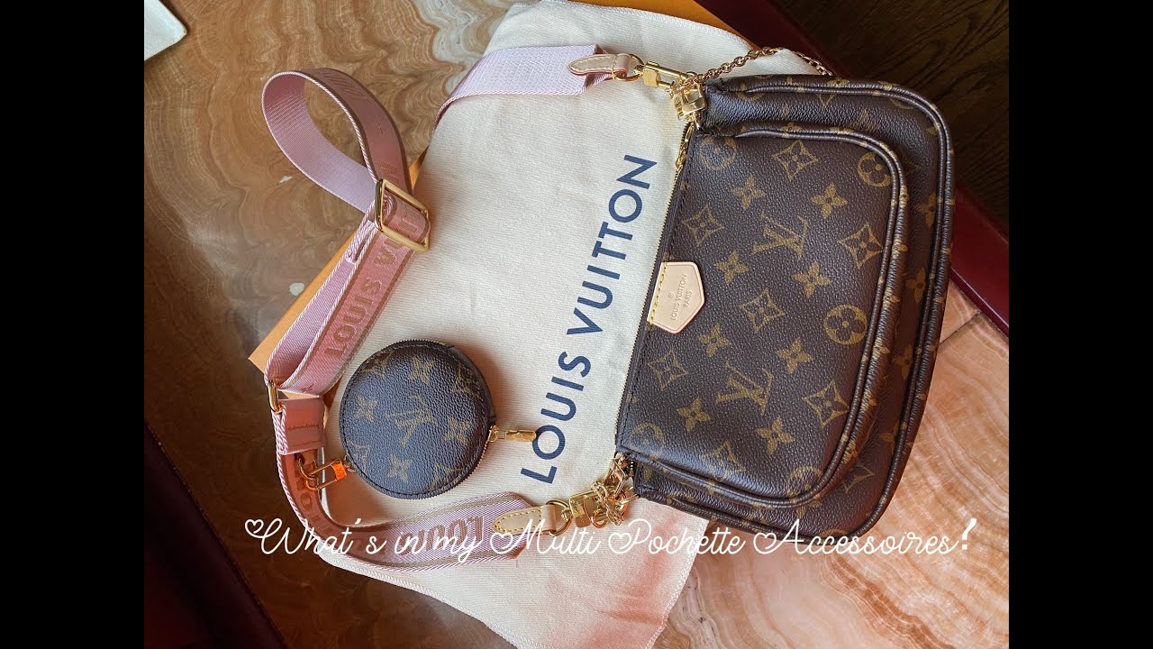 What’s in my multi pochette accessoires?