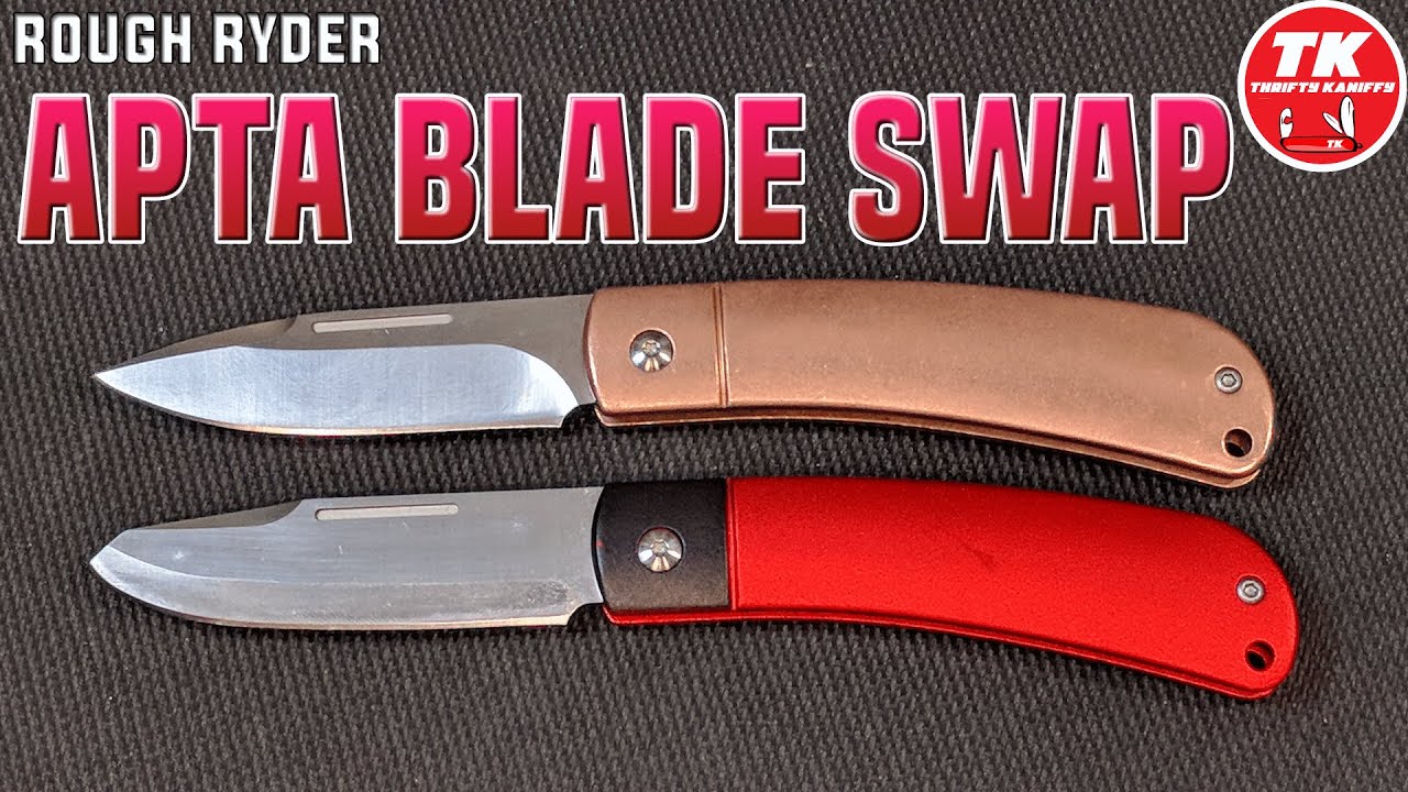 Rough Ryder APTA Blade Swap - Does it work? RR2282 RR2318
