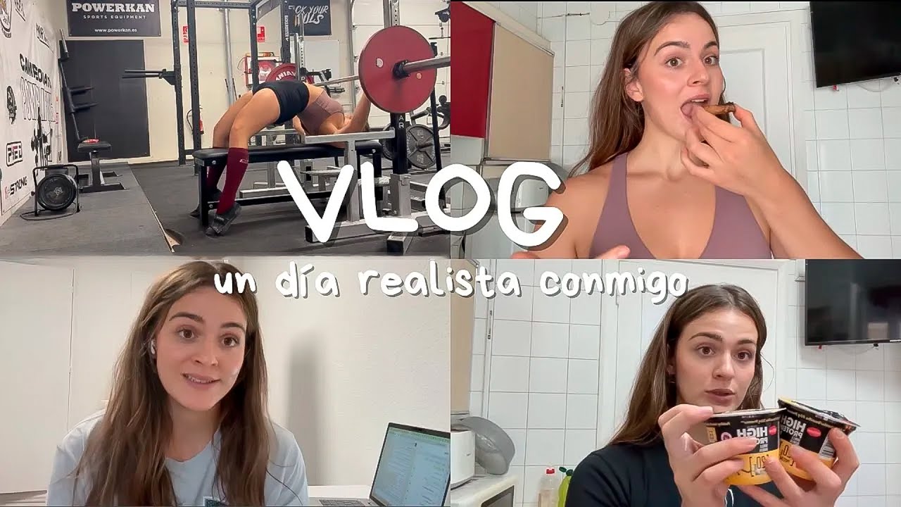 VLOG 1 - Levanto 165 kgs 4 VECES, compra en LIDL y trabajar a la vez que estudias