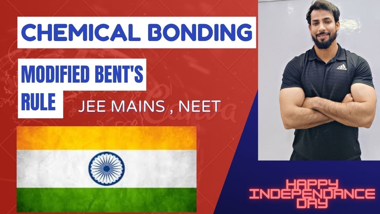 | Modified Bents Rule | Chemical bonding | jee mains | NEET |