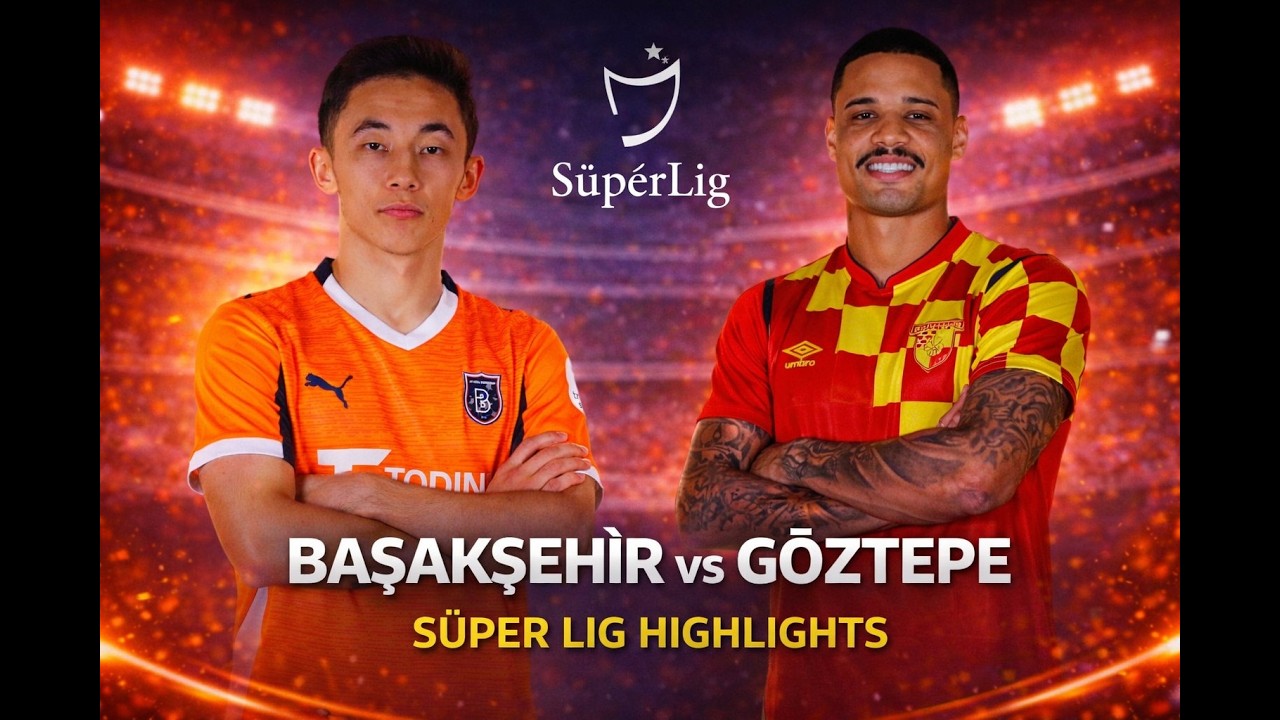 Başakşehir vs Göztepe | Süper Lig Highlights🔥⚽️