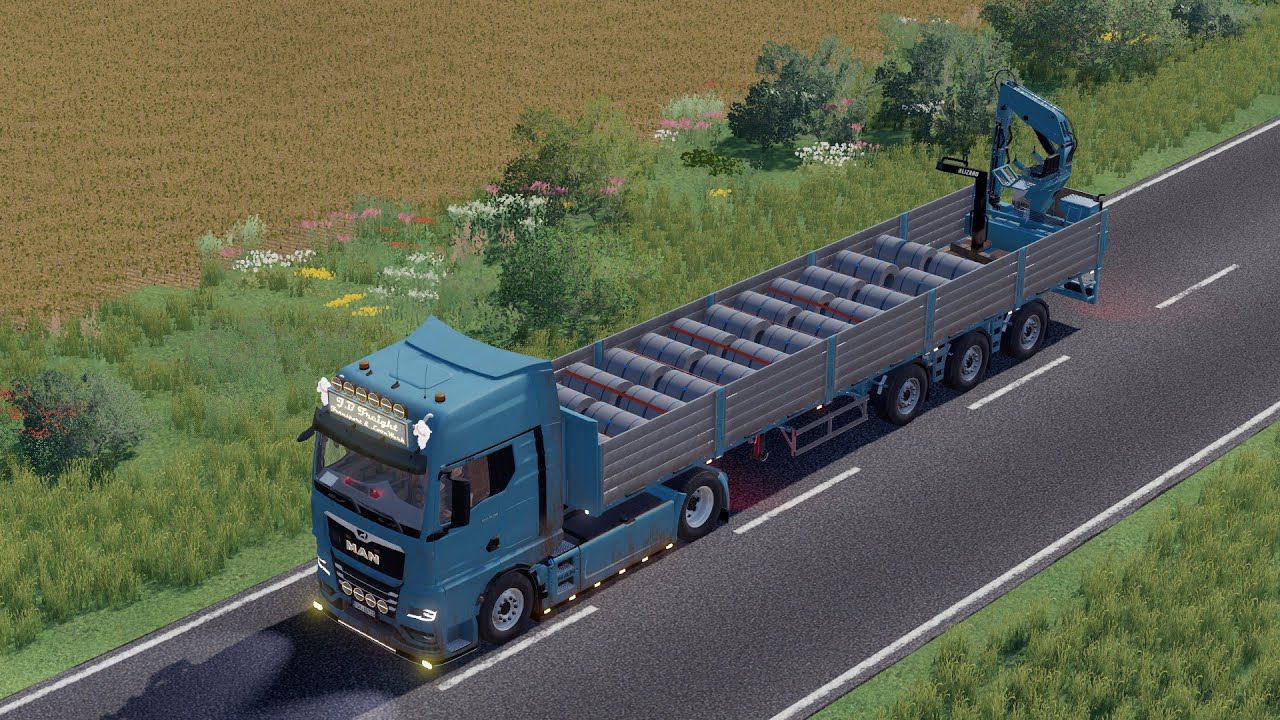 [FS22] Loading Metal Pallets With The Brick Trailer!