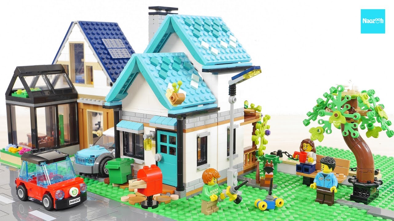 レゴ クリエイター いろんなおうち 31139 ／ LEGO Creator 3-in-1Cozy House Speed Build & Review
