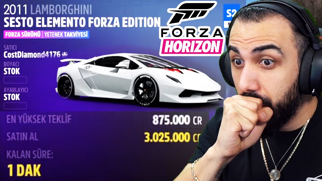 AÇIK ARTTIRMAYA GİRDİK!! | FORZA HORIZON 5 | Barış Can