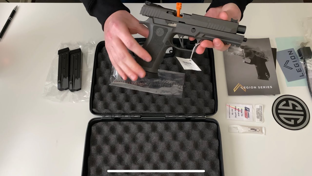 Unboxing - Sig Sauer P320 X-Five Legion
