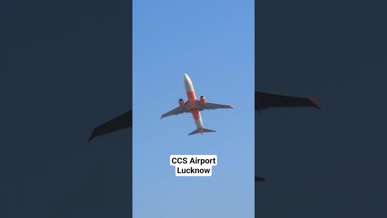 First Time CCS Airport Lucknow 😲 ✈️