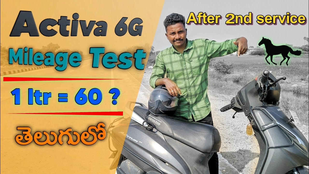 Activa 6g 1ltr Mileage Test in telugu || Tech Boy Srikanth || Warangal