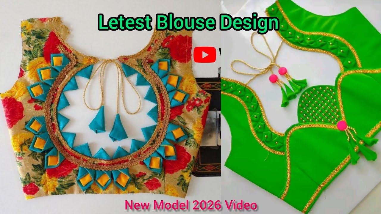 New Model Blouse Design Video || Styles Blouse Video || Wedding design Blouse 