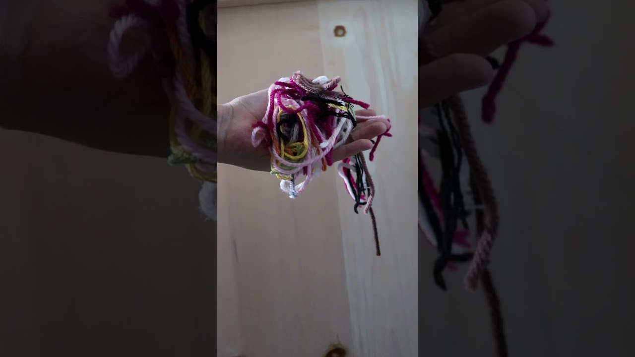 What to do with your scrap yarn #crochet
