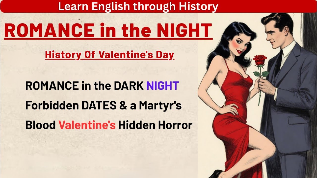 Learn English through History 🌟 Real History Of Valentine's Day  The Ghost Ship ✅ History Avenue