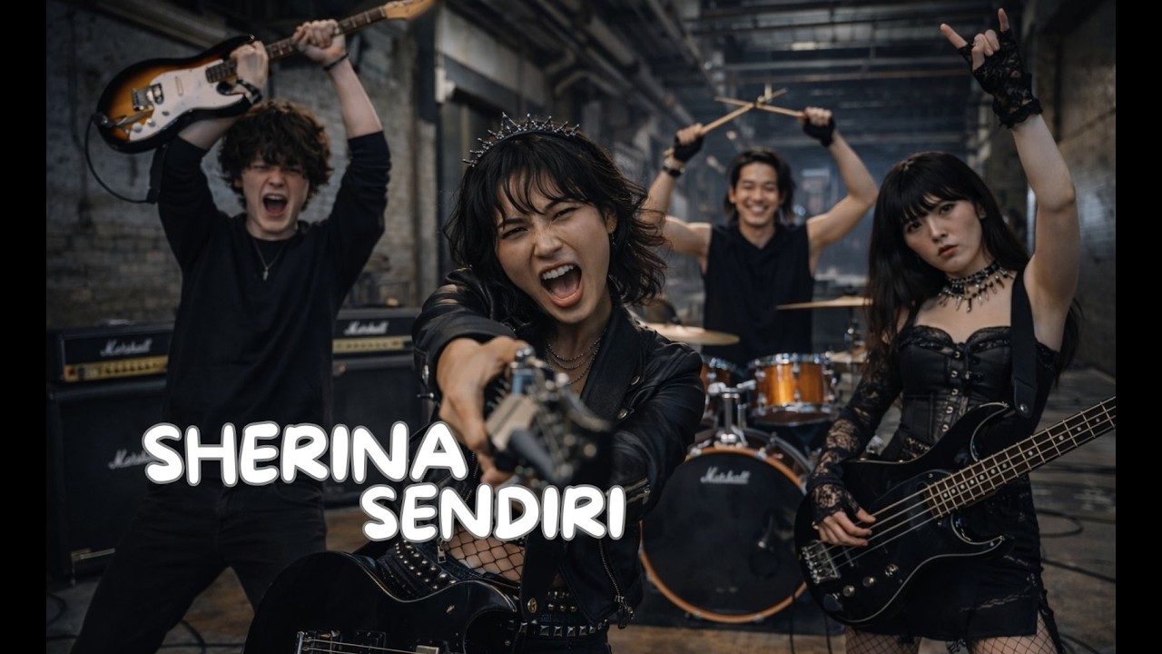 Sendiri - Sherina | 🎸 Hard Rock!! (NVLabs Cover)