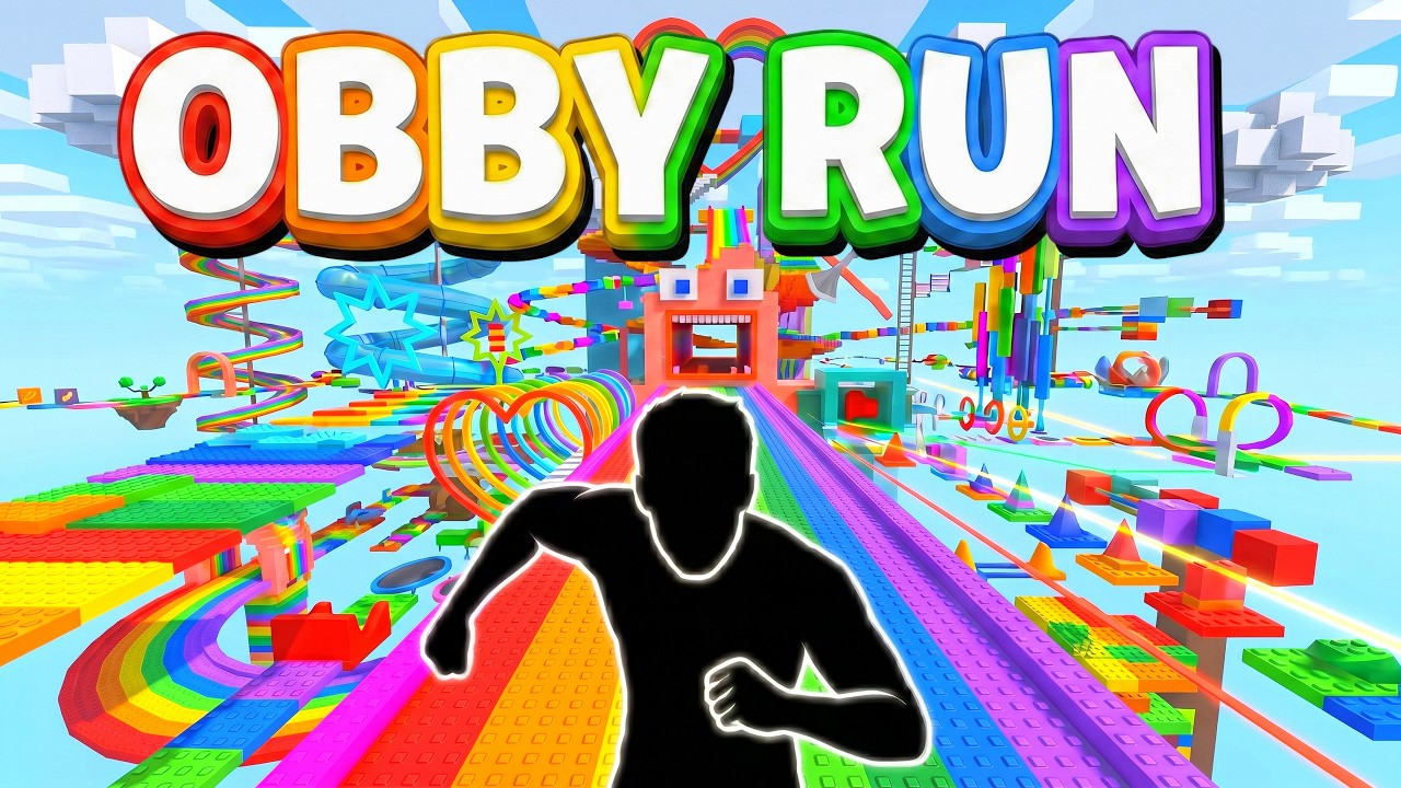4K Иммерсивная Интерактивная Разминка | ROBLOX OBBY RUN | Легкая Ежедневная Рутина | Все Тело #18